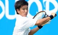 日本勢対決制し2回戦へ