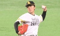 鷹・和田毅、球団史上初の40代複数勝利達成　アクシデントで6回途中降板も1失点好投