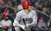 【MLB】大谷翔平、164キロ“弾丸”適時二塁打で先制！　今季6度目マルチで通算210勝グリンキー攻略