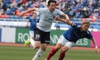 古巣対決となったFW渡邉千真、横浜FCサポーターへ「すごく申し訳ない」、チームには「下を向く暇はない」