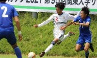 [男子サッカー]後半に怒涛の３得点で東海大に勝利！
