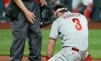 【MLB】156kmが顔面直撃　350億円男を襲った死球に米ファン悲鳴「こんなの見たくない」