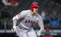 【MLB】大谷翔平の8号弾は「やっぱStupid power」　スロー映像にネット騒然「バットの先で…」