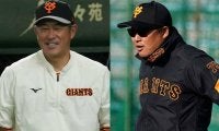 「豪華すぎ」「現役でいけそう」　巨人・村田＆石井コーチの“伝説の三遊間”復活