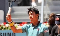 ＜一問一答＞錦織圭、ミスが増えた第1セットから立ち直って逆転勝利! 「後半はすごく良かったですね」[マドリード・オープン]