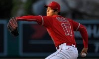 【MLB】大谷翔平、5回まで毎回7K1安打無失点で2勝目の権利　筒香嘉智は左飛、四球