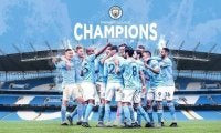 ペップ シティで3度目のプレミアリーグ制覇、通算10個目のリーグタイトル獲得