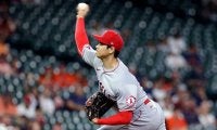 【MLB】大谷翔平、最初の三振は“謎の速球”　外角へ逃げる158kmに米記者困惑「そしてこれ…」