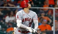 【MLB】大谷翔平、第1打席で左翼フェンス直撃二塁打　19日の先発登板回避も「2番・DH」でスタメン