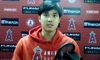 【MLB】大谷翔平、前日オフは「ずっと寝てた」「疲労は仕方ない」　試合後の一問一答