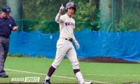 ２本の本塁打が飛び出し、鮮やかな逆転勝利！／明大２回戦