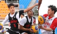 五輪3x3の会場で期待の横地聖真、土家大輝、津屋一球が感じたこと