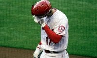 【MLB】大谷翔平、2打席連続で空振り三振　変化球にタイミング合わず、直近3試合で計6三振