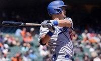 【MLB】筒香嘉智、3試合ぶり安打は先制タイムリー　152キロ直球を右前へ打ち返す
