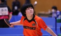 全日本ジュニア3位の明徳義塾・白山亜美、3冠達成＜卓球・インターハイ高知県予選＞