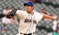 【MLB】菊池雄星、5回まで抜群ノーヒット投球で3勝目権利　韓国人左腕と“アジア人対決”で快投