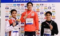 [水泳]ジャパンオープン2021開幕　２名が決勝進出！花車が表彰台へ