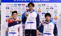 [水泳]ジャパンオープン３日目　細川が準優勝で表彰台へ