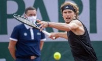【速報】ズべレフが第3セットを奪い返す。世界5位チチパスとの全仏OP準決勝
