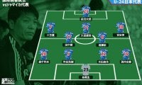 U-24日本代表スタメン発表！ 久保、堂安、三笘が揃って先発！