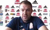 日本戦では「ベストを尽くす」と語ったキルギス代表監督、濃厚接触で不在だったGKも追加招集「プラン通りに進んでいる」