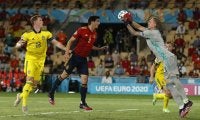スペイン、スウェーデン守護神オルセンの牙城崩せずゴールレスドロー《ユーロ2020》