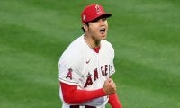 【MLB】大谷翔平、右手突き上げ歓喜の雄叫び　味方の見事な連係プレー飛び出す