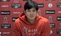 【MLB】大谷一問一答　“いたずら連発”カブレラに笑顔　「結構フレンドリーな感じ」