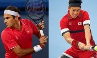 フェデラーと錦織 五輪ウエア