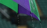  ウィンブルドン予選 雨天順延 