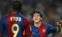 エトーがメッシ＆アグエロのコンビに期待「バルサは毎シーズン60ゴールを得る」