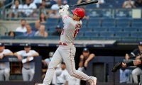【MLB】大谷翔平、弾丸26号に米ファンも衝撃　圧巻の自己最速188.6km弾「歩かせるしかない」