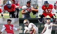 CFL挑戦6選手がトレーニングキャンプへ