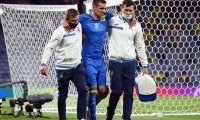 ウクライナ代表、スウェーデン戦で足裏チャージ受けたFWベシェディンが重傷…
