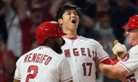 【MLB】「右翼手が捕球した時、ここにいた」　大谷翔平、激走ホームインの証拠写真が米話題