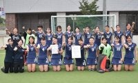 【陸上ホッケー部女子】 中京大に勝利し、２年半ぶり関西３位