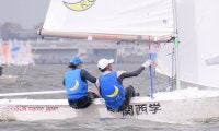 【ヨット部】関西個人１日目、試合中盤から追い上げる