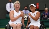 世界女王バーティ「ウィンブルドン」初戴冠。上地が女子ダブルス優勝