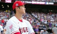 【MLB】大谷翔平のHR競争、なぜ水原通訳を捕手にした？　名投手ペドロらを爆笑させた答えは
