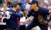 【MLB】大谷翔平、初の球宴二刀流は5回で交代　投手は160キロ超連発3者凡退、打者はニゴロ＆一ゴロ