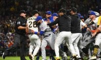 【MLB】ベンチは空っぽ、ブルペンまでフル稼働…　後半戦の“大乱闘初め”にファン興奮