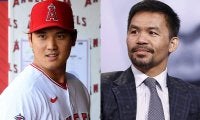 【MLB】大谷翔平の“粋な心遣い”にパッキャオも反応　職員に1650万円「God Bless」