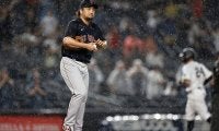 【MLB】澤村拓一、2連続被弾でメジャー初黒星　1死しか奪えず降板、雨中のマウンドで唖然