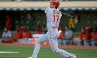 【MLB】大谷翔平、外野手も慌てた弾丸187キロ二塁打に米衝撃「ハハハハ、ワォ」「!!!」