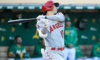 【MLB】大谷翔平、リアル二刀流で中越え二塁打も先制ならず　チャレンジもアウト判定変わらず