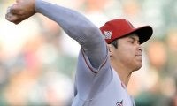 【MLB】大谷翔平、6回無失点も5勝目お預け→右翼守備　打撃は弾丸二塁打、救援陣4失点で敗戦