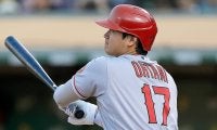 【MLB】大谷翔平、第1打席で183キロ右中間二塁打→先制生還　2戦ぶり先発で3試合ぶり安打