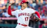 【MLB】大谷翔平、強烈ピッチャー返しも華麗にキャッチ　初回1安打無失点、最速157キロ