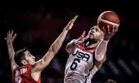 男子アメリカ代表がイランに54点差圧勝…リラードが21得点／東京オリンピック