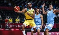 オーストラリアがアルゼンチンに38点差で大勝し、2大会連続のベスト4／東京オリンピック